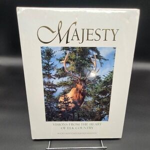 Majesty Visions from the Heart of Elk Country Hardcover Book New SEALED